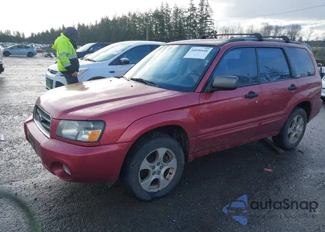 2003 Subaru Forester Xs из США, поврежденный, VIN JF1SG65653G762861